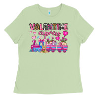 Matcha valentine express olivia Ladies Tee - OliviaCreatesArt