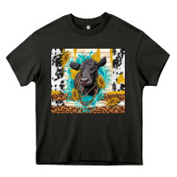Asphalt black angus Heavy Core Tee - TumblerDesignByShophia