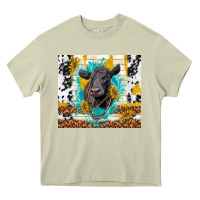 Mossy black angus Heavy Core Tee - TumblerDesignByShophia