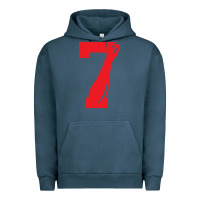 Pigment Midnight Navy colin kaepernick number 7 t shirt Urban Hoodie - artisFamous