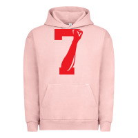 Pigment Salmon colin kaepernick number 7 t shirt Urban Hoodie - artisFamous