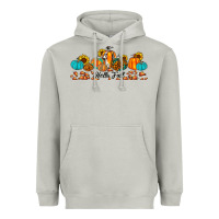 Moon Dust hello fall pumpkin sunflower Heavyweight Hoodie - JahusDesignShop