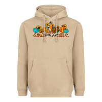 Mushroom hello fall pumpkin sunflower Heavyweight Hoodie - JahusDesignShop