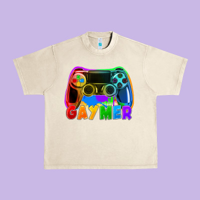 Gaymer Urban Heavy Tee Designed By Fadigitalartstudio