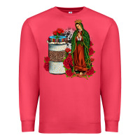 Cardinal our lady of guadalupe coffee Premium Sweatshirt - JahusDesignShop