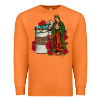 Carrot our lady of guadalupe coffee Premium Sweatshirt - JahusDesignShop