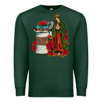 Sports Green our lady of guadalupe coffee Premium Sweatshirt - JahusDesignShop