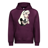 Mauve Wine alice in wonderland Urban Hoodie - artisFamous