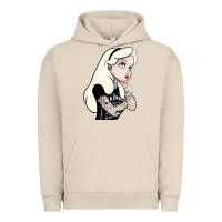 Pigment French Oak alice in wonderland Urban Hoodie - artisFamous