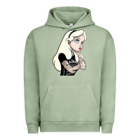 Pigment Oil Green alice in wonderland Urban Hoodie - artisFamous