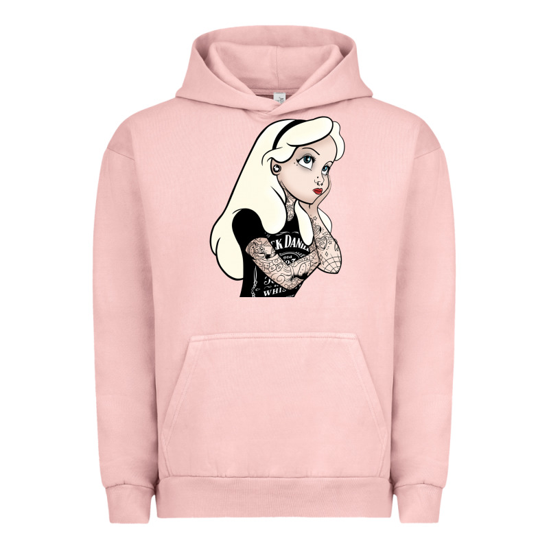 Alice In Wonderland Urban Hoodie by artisFamous | Teevron