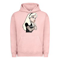 Pigment Salmon alice in wonderland Urban Hoodie - artisFamous