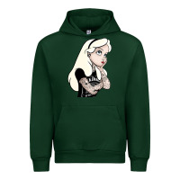 Forest Green alice in wonderland Urban Hoodie - artisFamous