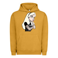 Pigment Peanut Butter alice in wonderland Urban Hoodie - artisFamous
