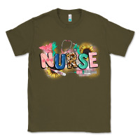 Army Green nurse Classic Tee - CowGirlArtShop
