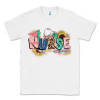 White nurse Classic Tee - CowGirlArtShop