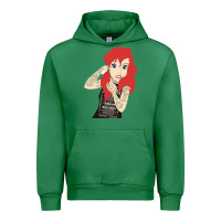 Emerald ariel tatoo Urban Hoodie - artisFamous