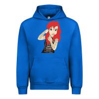 Cobalt ariel tatoo Urban Hoodie - artisFamous