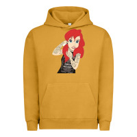Pigment Peanut Butter ariel tatoo Urban Hoodie - artisFamous