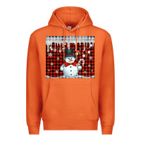 Carrot christmas snowman tumbler Premium Hoodie - Jasminsmagicworld