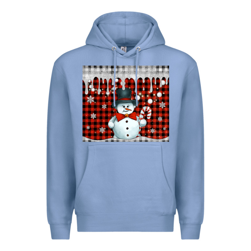 Christmas Snowman Tumbler Premium Hoodie by Jasminsmagicworld | Teevron