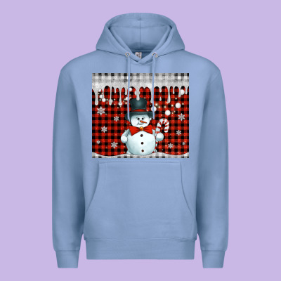 Christmas Snowman Tumbler Premium Hoodie Designed By Jasminsmagicworld