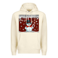 Sandshell christmas snowman tumbler Premium Hoodie - Jasminsmagicworld
