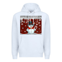 White christmas snowman tumbler Premium Hoodie - Jasminsmagicworld