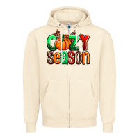 Cozy Season With Fall Colors Palette And Pumpkin Zipper Hoodie | Teevron