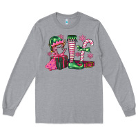 Heather Grey elf Long Sleeve Tee - FaDigitalArtStudio