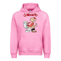 Fuchsia Pink condorito Urban Hoodie - artisFamous