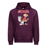 Mauve Wine condorito Urban Hoodie - artisFamous