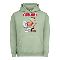 Pigment Oil Green condorito Urban Hoodie - artisFamous