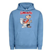 Pigment Pebble Blue condorito Urban Hoodie - artisFamous