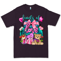Plum Loads of love truck Valentine's Day Premium Tee - HowdyJamesFarm