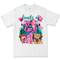 White Loads of love truck Valentine's Day Premium Tee - HowdyJamesFarm