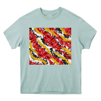 Bandana And Cowhide Pattern Heavy Core Tee | Teevron