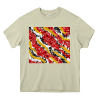 Mossy bandana and cowhide pattern Heavy Core Tee - TumblerDesignByShophia