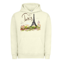 Pigment Pistachio paris Urban Hoodie - artisFamous