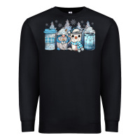Black winter coffee Premium Sweatshirt - JahusDesignShop