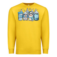 Lemon winter coffee Premium Sweatshirt - JahusDesignShop