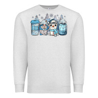 Oatmeal Heather winter coffee Premium Sweatshirt - JahusDesignShop