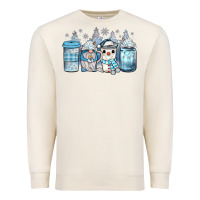 Sandshell winter coffee Premium Sweatshirt - JahusDesignShop