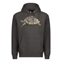 Smoke Tortoise Illustrations Premium Hoodie - LillyAllenDesigns