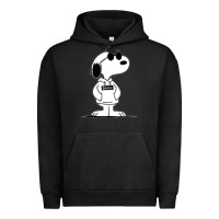 Pigment Black cool dog Urban Hoodie - artisFamous