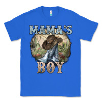 True Royal Mama's Boy western Cowboy boots cactus Classic Tee - HowdyJamesFarm