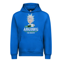 Cobalt i am not arguing Urban Hoodie - artisFamous