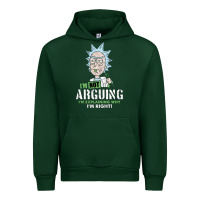 Forest Green i am not arguing Urban Hoodie - artisFamous