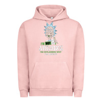 Pigment Salmon i am not arguing Urban Hoodie - artisFamous