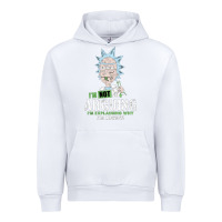 White i am not arguing Urban Hoodie - artisFamous
